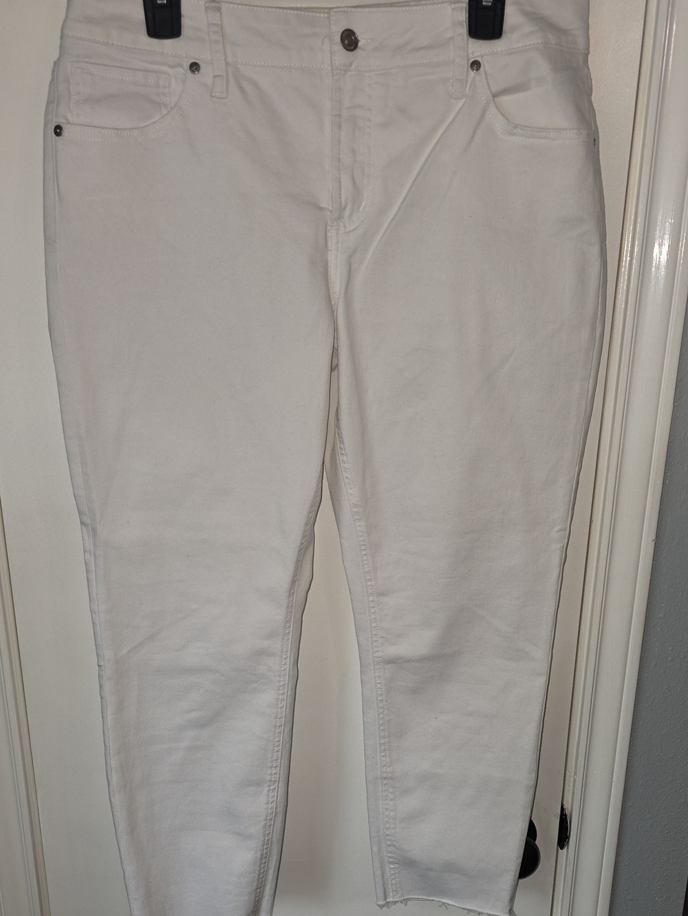 Silver Jeans Women's White Skinny Jeans
